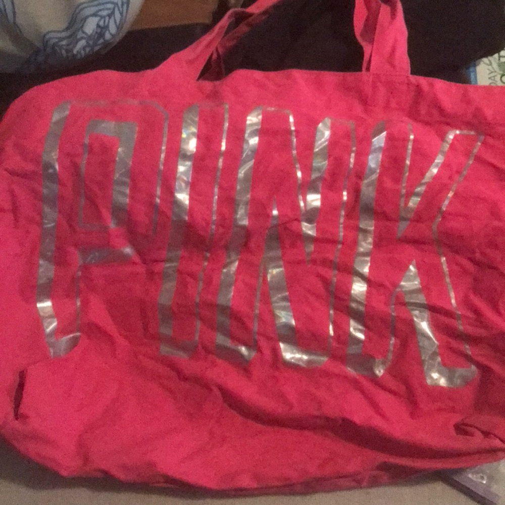 Pink Tote Bag